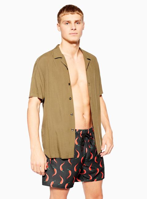 topman mens swim shorts