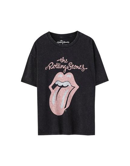 Camiseta The Rolling Stones Lengua Rosa