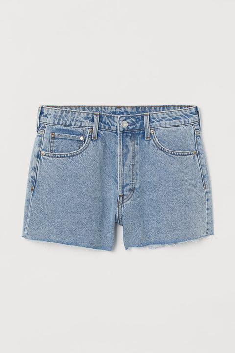 Vintage High Short - Bleu