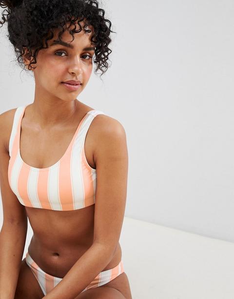 Top De Bikini A Rayas De Pimkie