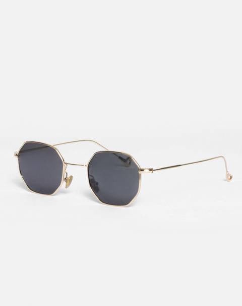 Pia Sunglasses In Gold By Motel