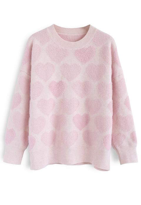 fuzzy sweatshirt from pink