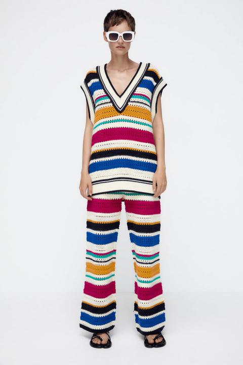 Chaleco Oversize Multicolor