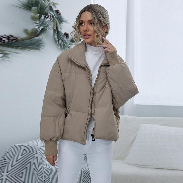 shein zip up puffer jacket