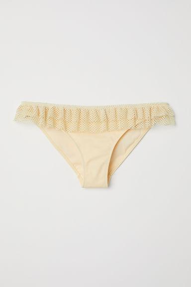 H & M - Slip Bikini - Giallo