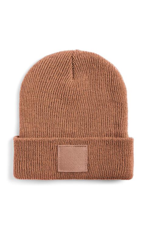 Bonnet Marron À Revers