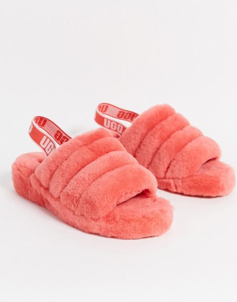 chausson ugg rose