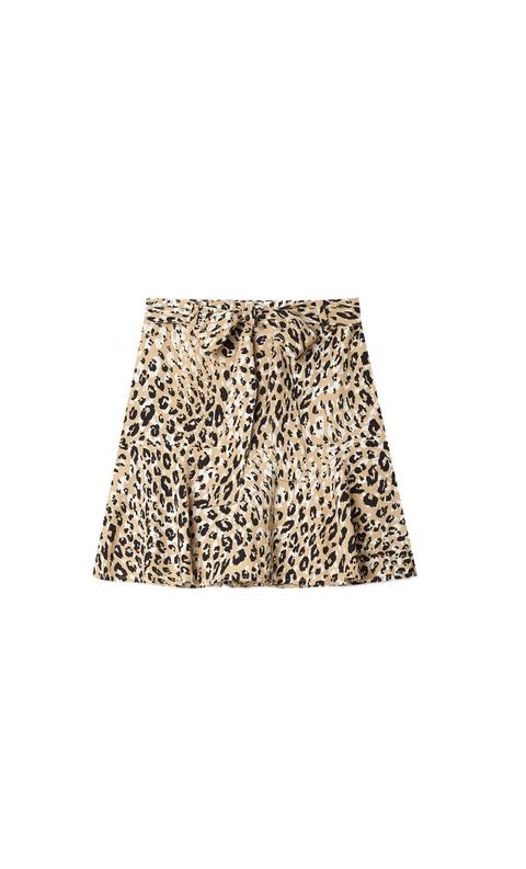 Skort Fluida Estampada