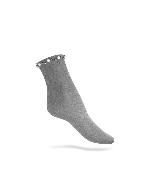 Calzini Lurex Perline