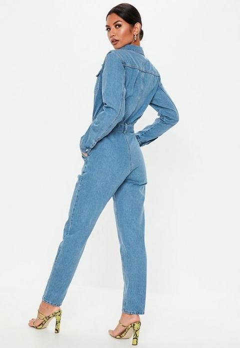 blue boiler suit womens