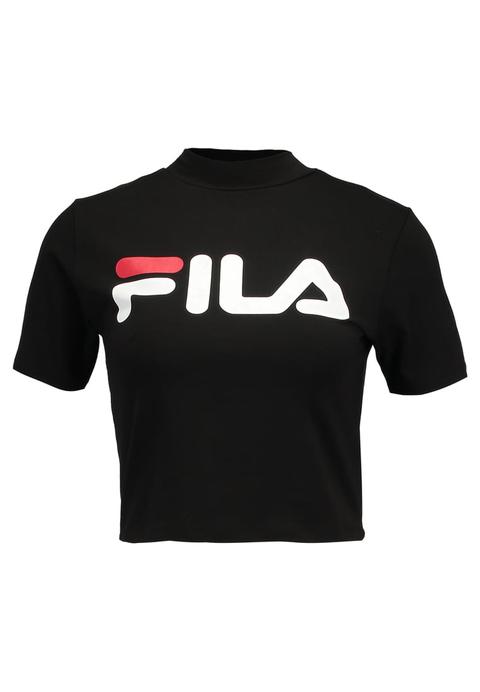 Fila Every Turtle Tshirt Con Stampa Black