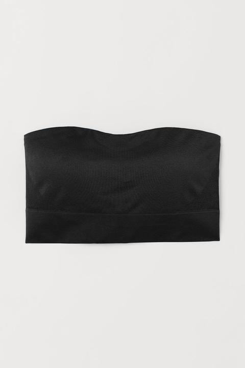 Sujetador Bandeau Seamless - Negro