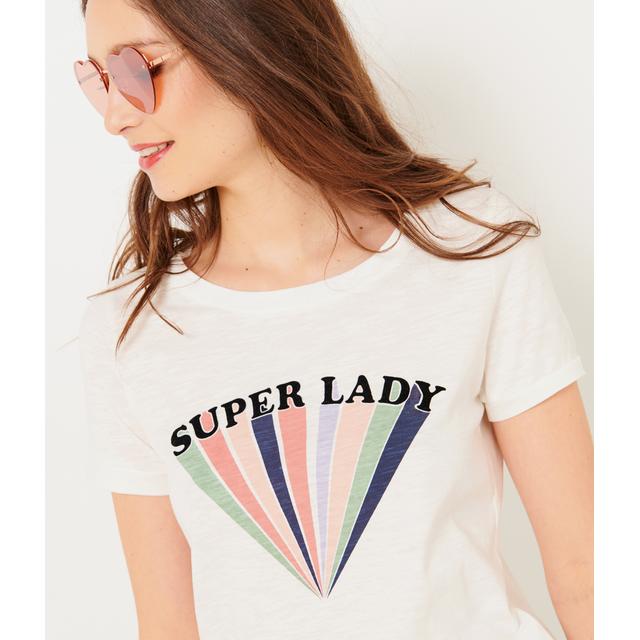 tee shirt femme camaieu