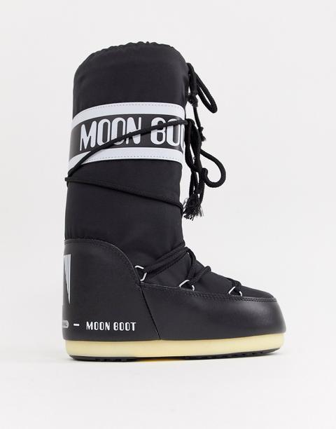 Moon Boot - Après-skis Emblématiques En Nylon - Noir from ASOS on 21 ...