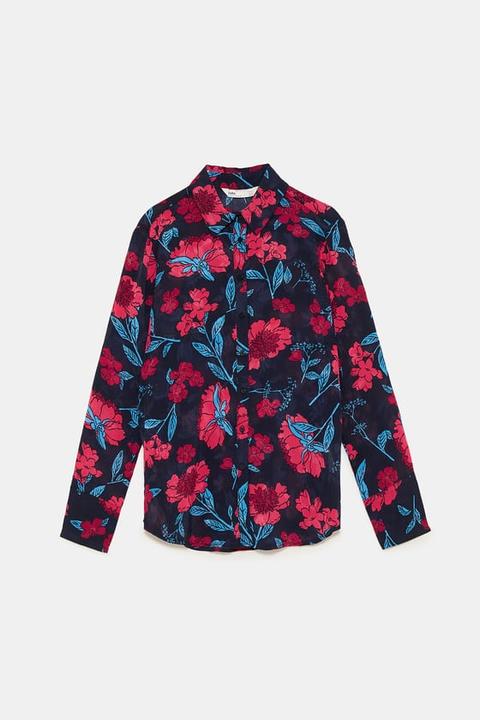 Camisa Estampado Floral