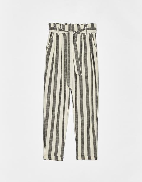 Eng Geschnittene Paperbag-hose