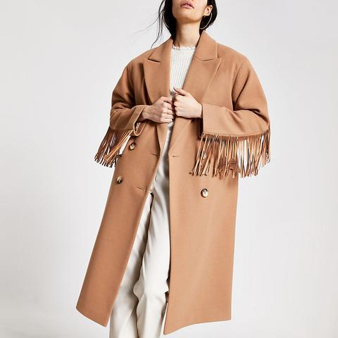 Fringe jacket outlet river island