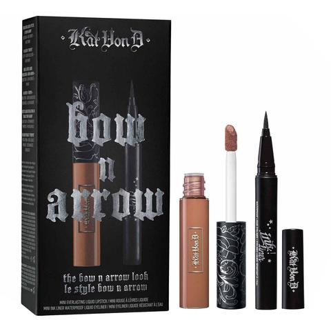 The Bow N Arrow Look Duo Mini Eyeliner E Mini Rossetto Liquido