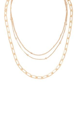 Forever 21 Chain Link Necklace Set , Gold