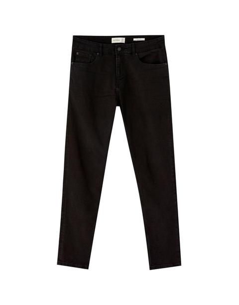 Jeans Skinny Fit Negros