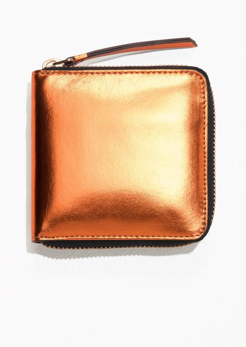 Leather Zip Wallet