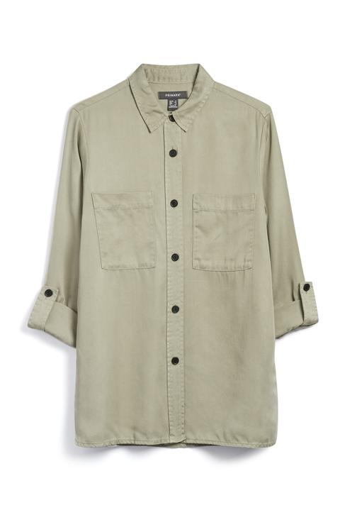 Khaki Long Shirt