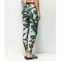 Adidas Palm Leaf Pink \u0026 Green Leggings 