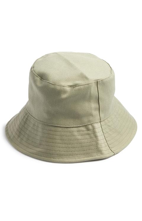 Green Canvas Bucket Hat