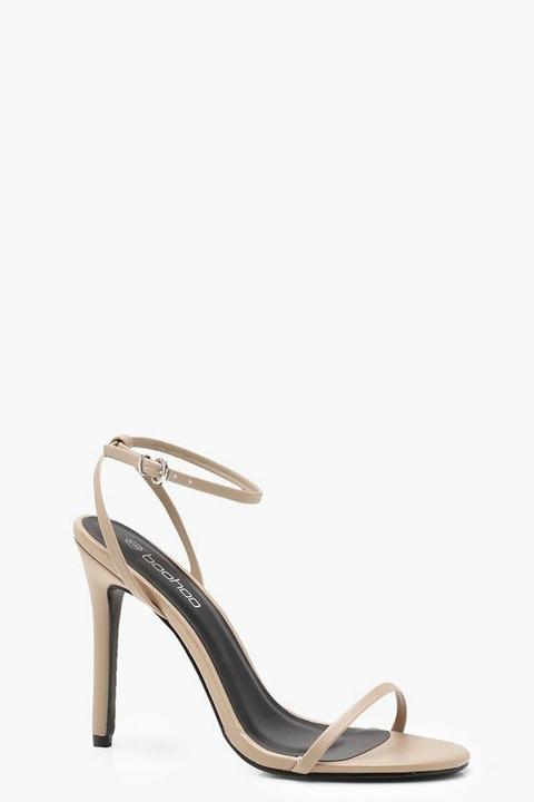 Skinny Strap Pointed Heels