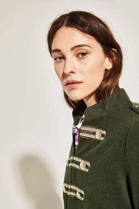Chaqueta Militar De Punto