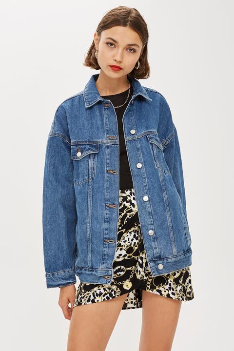 super oversized denim jacket