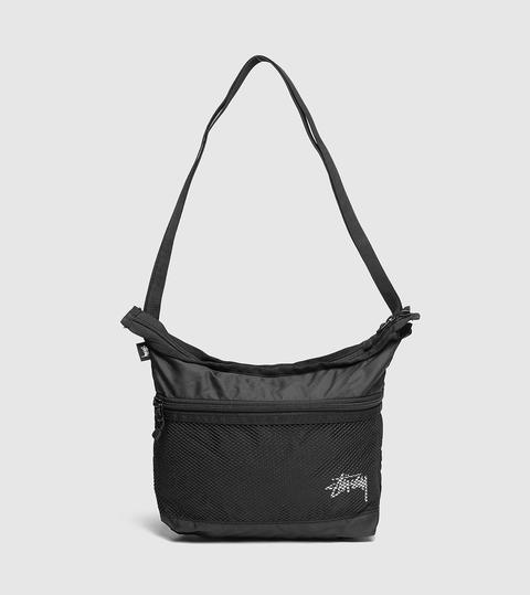 Stussy Lightweight Shoulder Bag, Black