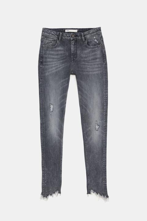 Jeans Z1975 Bajo Irregular