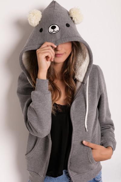 Teddy Bear Hooded Sweatshirt