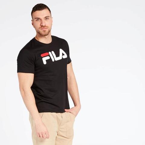 camiseta fila negra