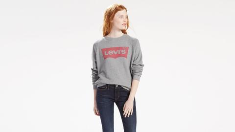 "relaxed Graphic Crewneck Sweatshirt"