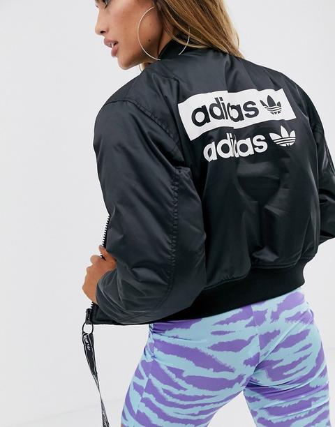 Adidas Originals Cropped Bomber Jacket 