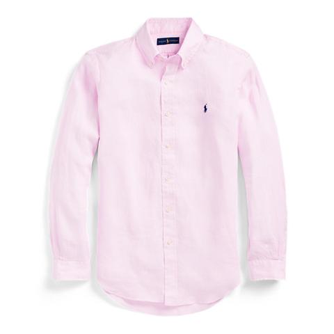 Camisa De Lino Classic Fit