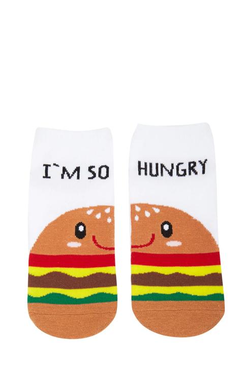 I'm So Hungry Burger Socks