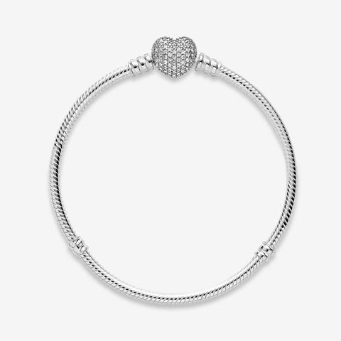 bracelet jonc ouvert façon maille serpent pandora moments bracelet jonc ouvert façon maille serpent pandora moments