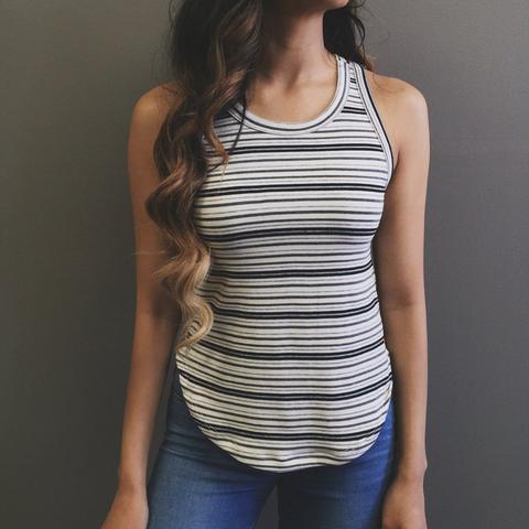 Janet Stripe Tank