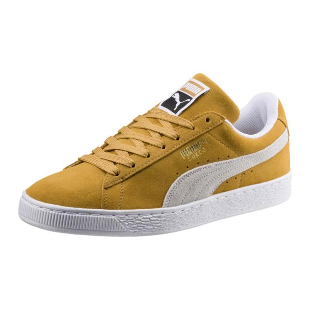 Puma Suede Classic Sneakers In Yellow 