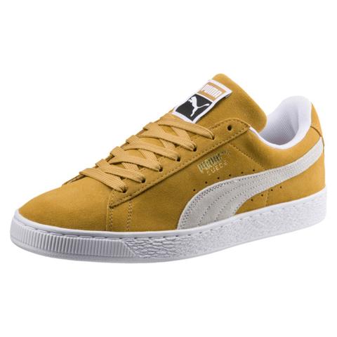 Puma Suede Classic Sneakers In Yellow Size 8 from Puma on 21 Buttons