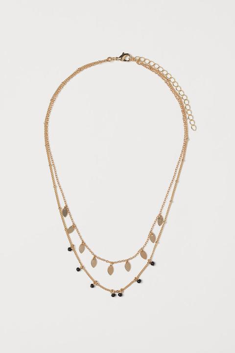 H & M - Collana A Due Fili - Oro