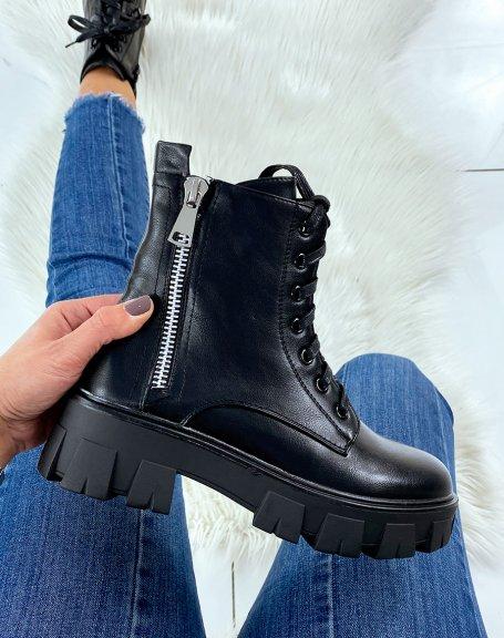 bottines noires