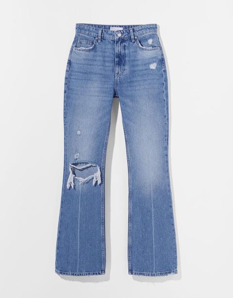 Jeans Flare Rotos