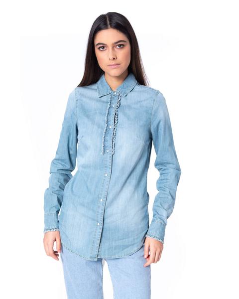 Camicia In Jeans Mibuji from Silvian Heach on 21 Buttons