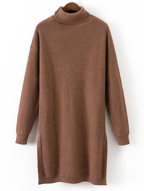 Maglione Pullover Asymmetrical Turtleneck