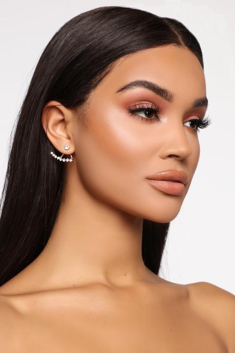 Crawl Of It Earrings - Gold