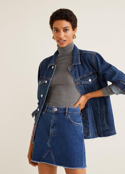 Minifalda Denim